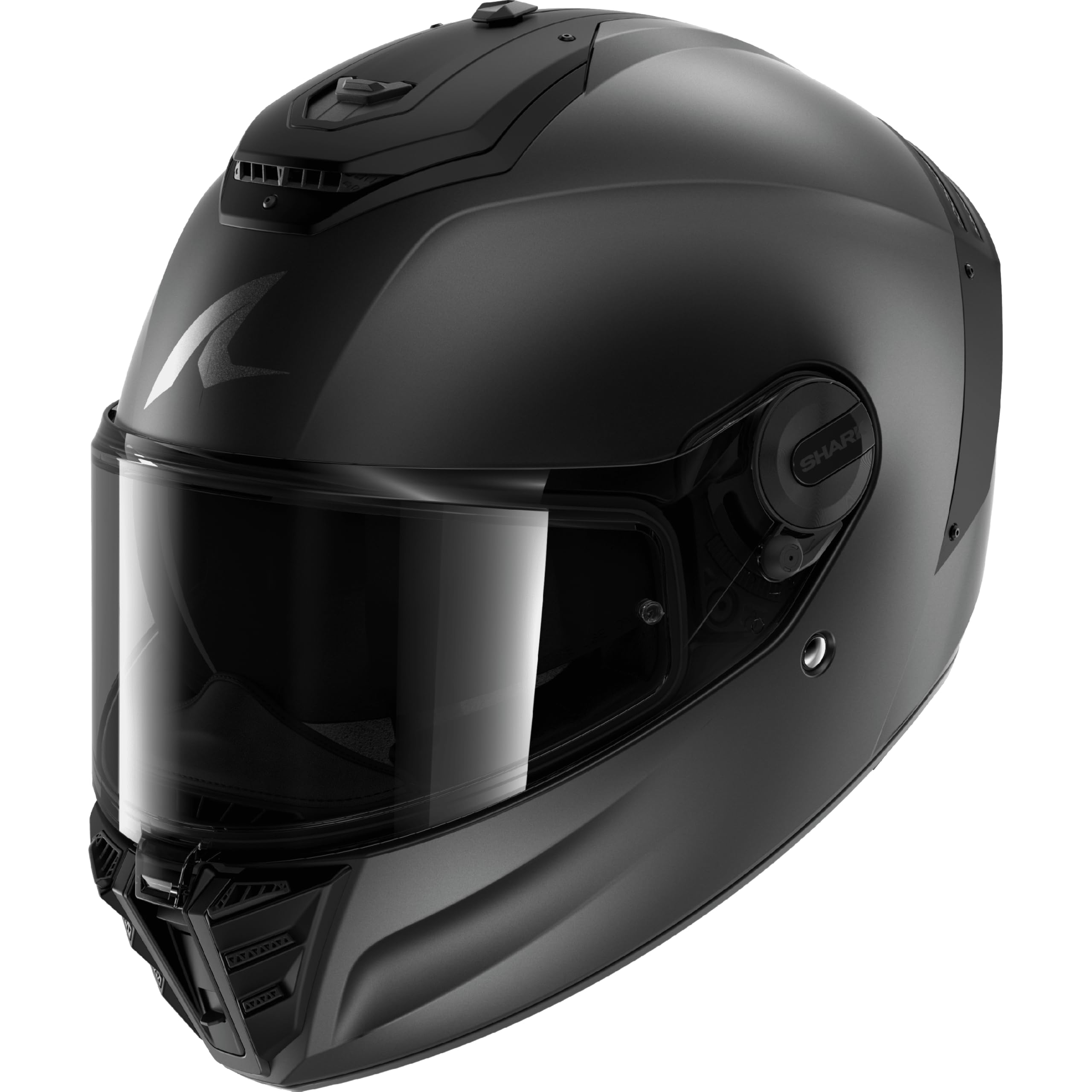 SHARK, Casco Moto Integral SPARTAN RS DARK SHADOW Black Mat Titan A08, L