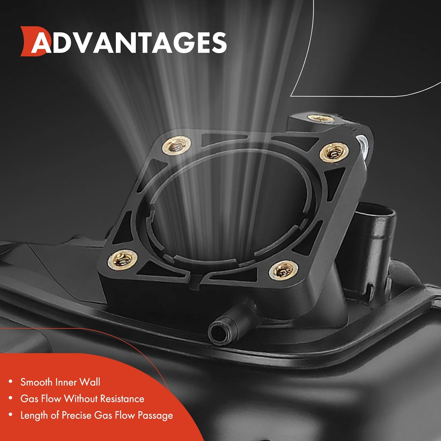 A-Premium Intake Manifold Compatible with Toyota Corolla Matrix 2009-2010 & Scion xD 2008-2010, 1.8L