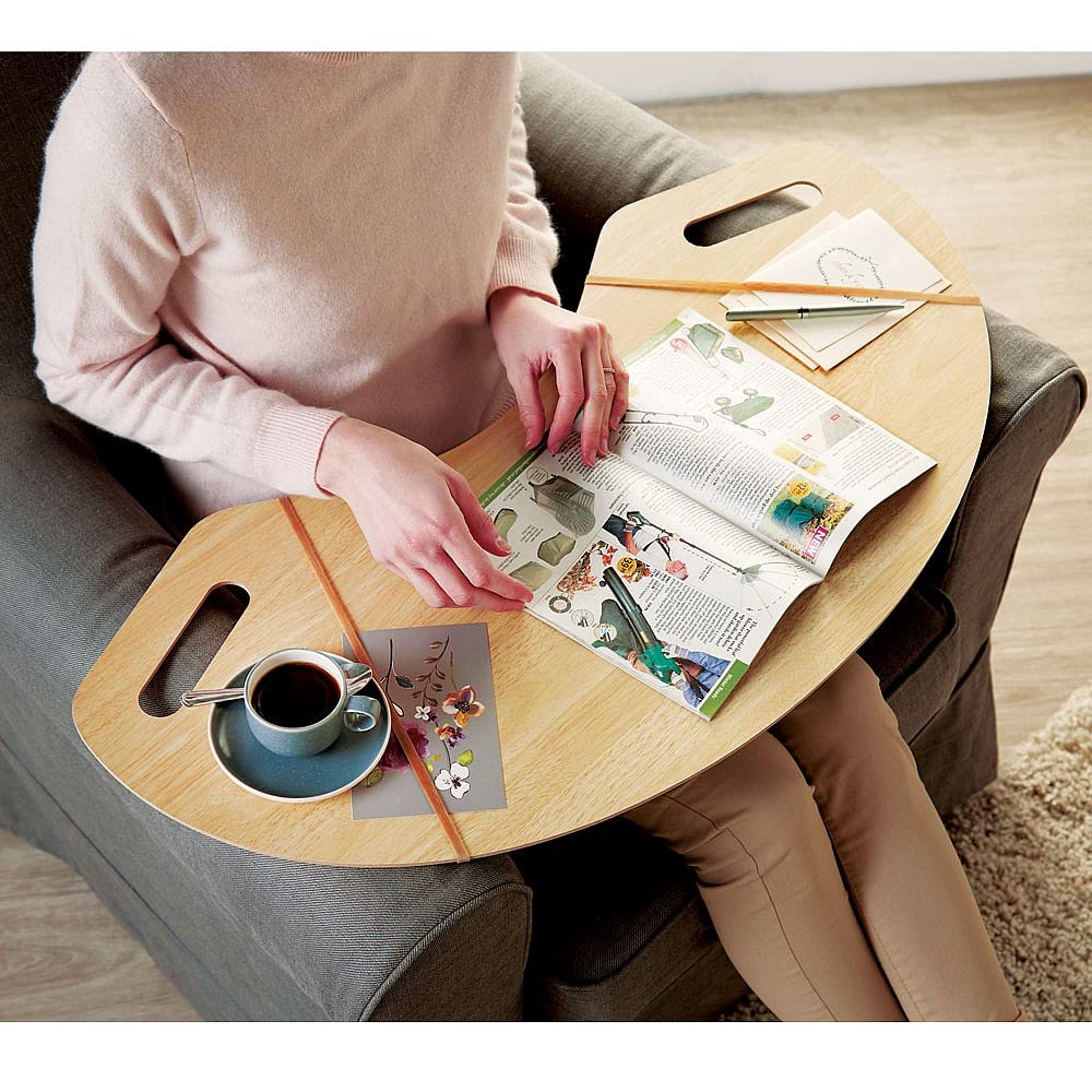 Coopers Of Stortford Brown Lap Tray L78 X W40cm