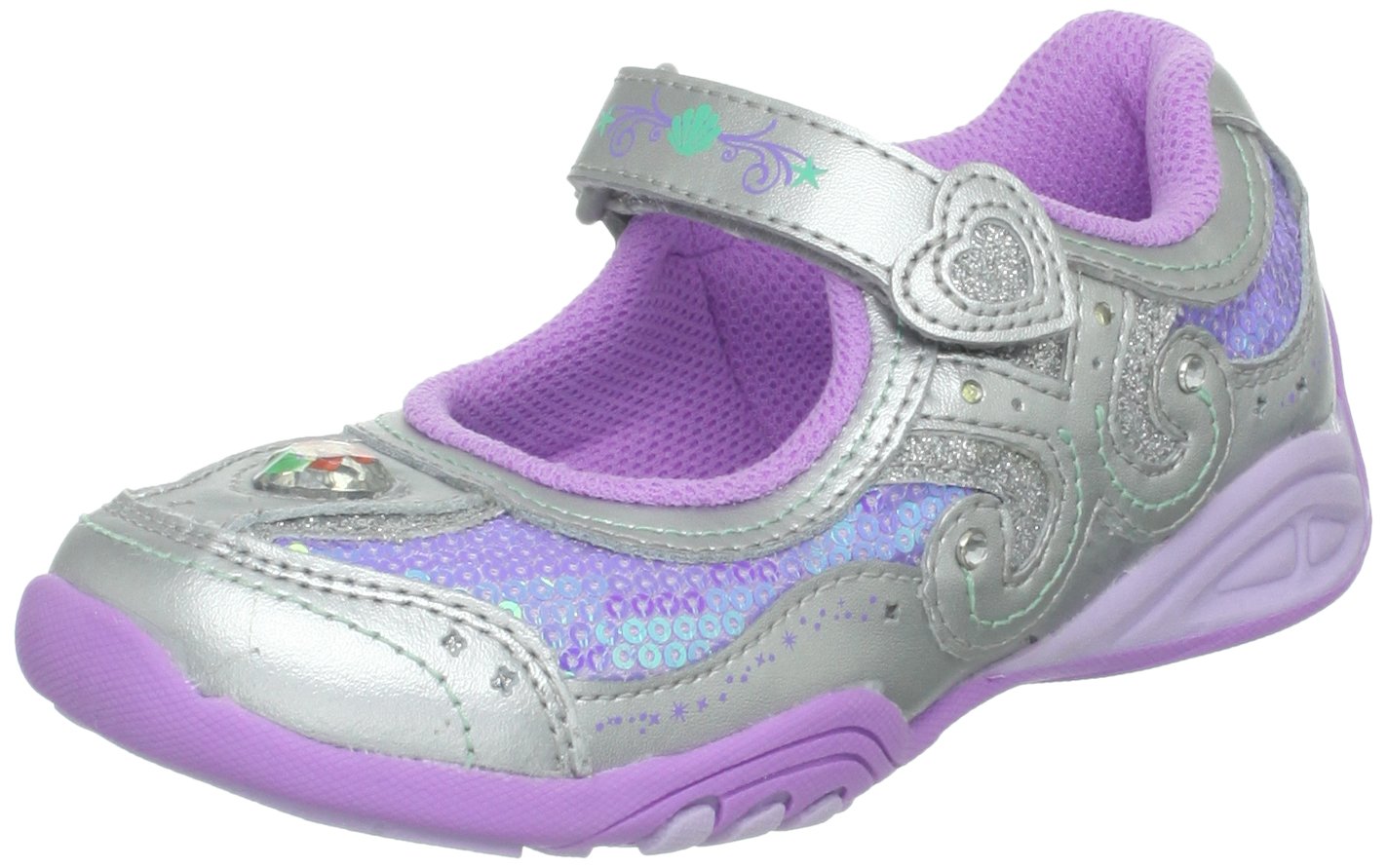 Stride Rite Disney Wish Light-up Ariel Sneaker (Toddler/Little Kid)