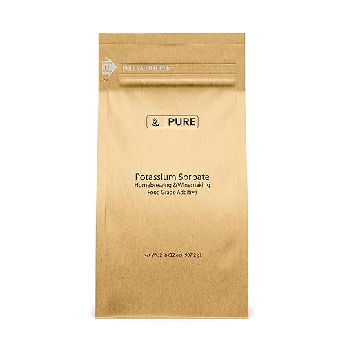 Miniatura 8 de Pure Original Ingredients Sorbato de potasio (1 lb) Elaboración casera y vinificación, aditivo y conservante de grado alimenticio