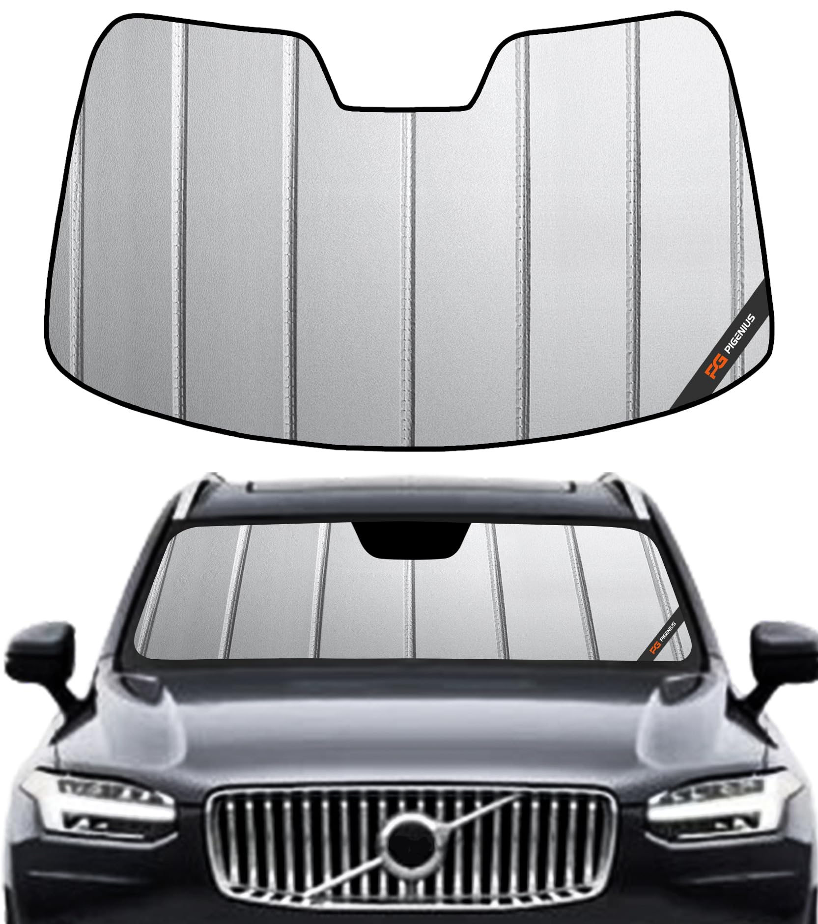 Amazon.com: Pigenius Windshield Sunshade for Volvo XC90 2016-2026