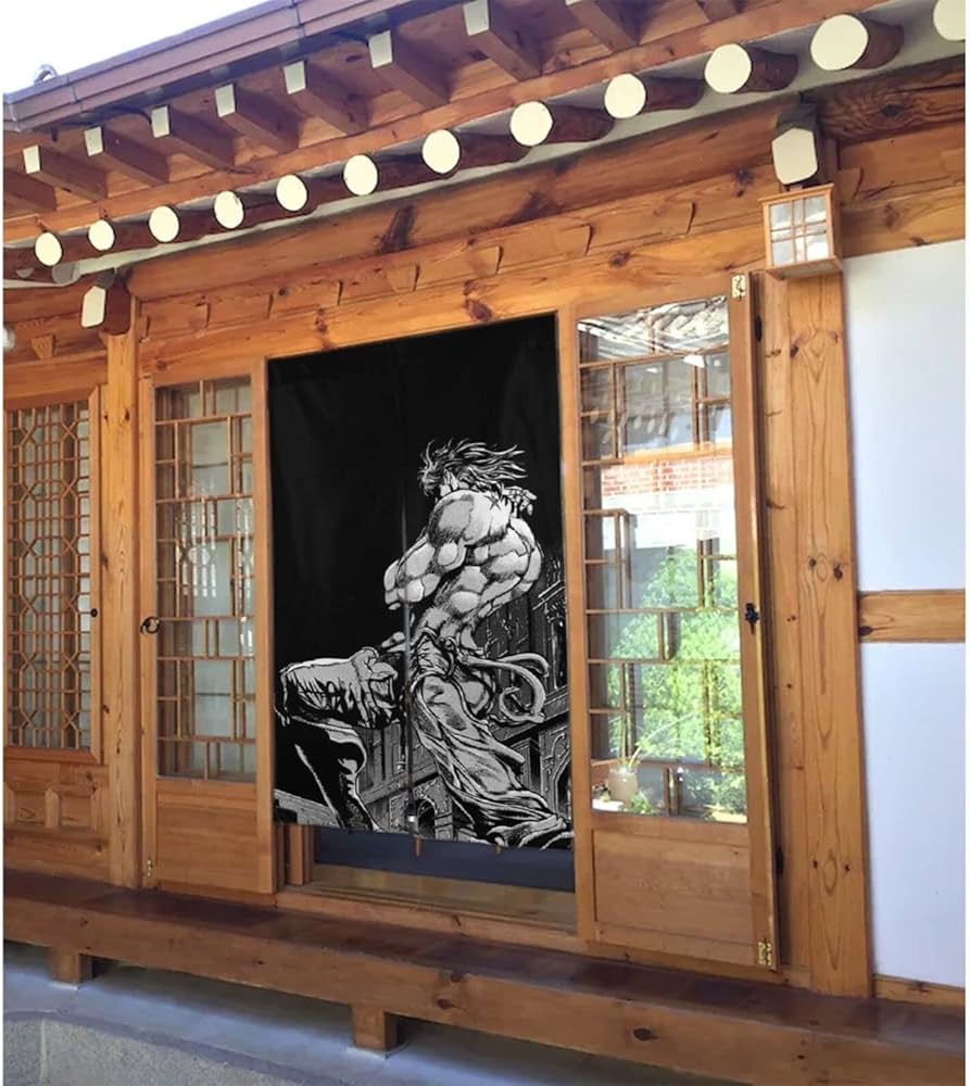 しゃれくらの高級なのれんになります。 のれん おしゃれ 暖簾 間仕切り カーテン 勝手口 ロング丈 北欧 省エネ