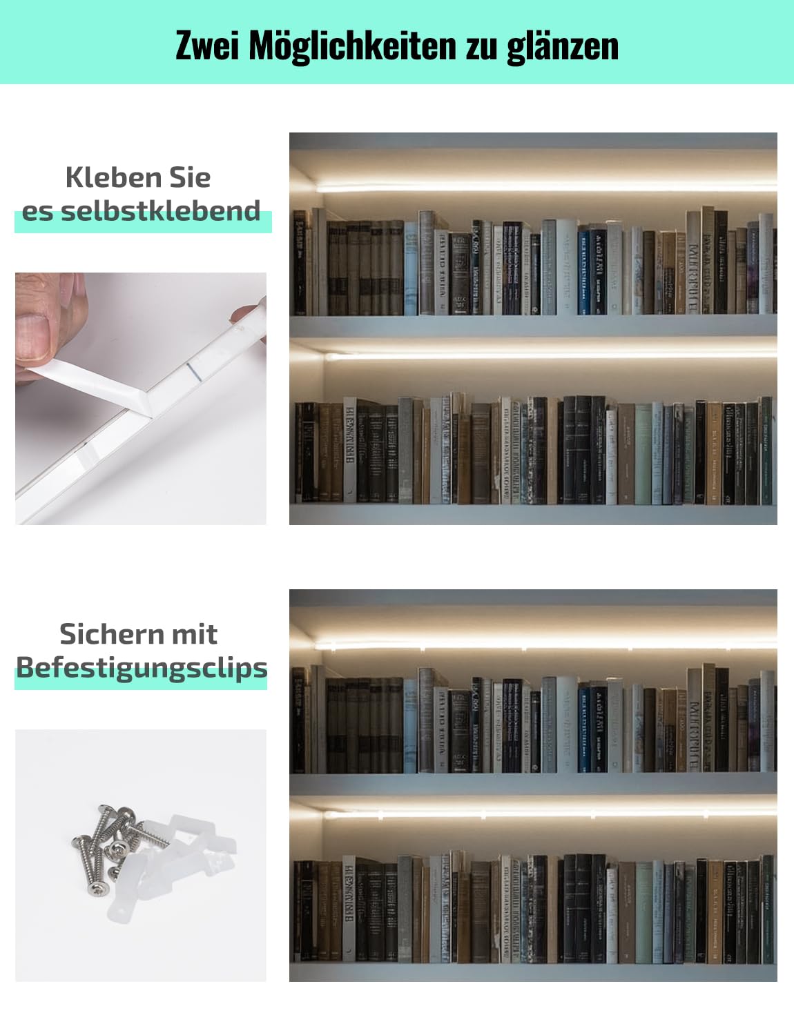 GZBtech AC 230V COB LED Streifen 5M, Silikon Neutralweiss 4000K Wasserdicht 286LEDs/M Dimmbar Outdoor Neon Lichtleiste LED Strip Light für Schlafzimmer, Wand, Küche, Wohnzimmer,CE-zertifiziert