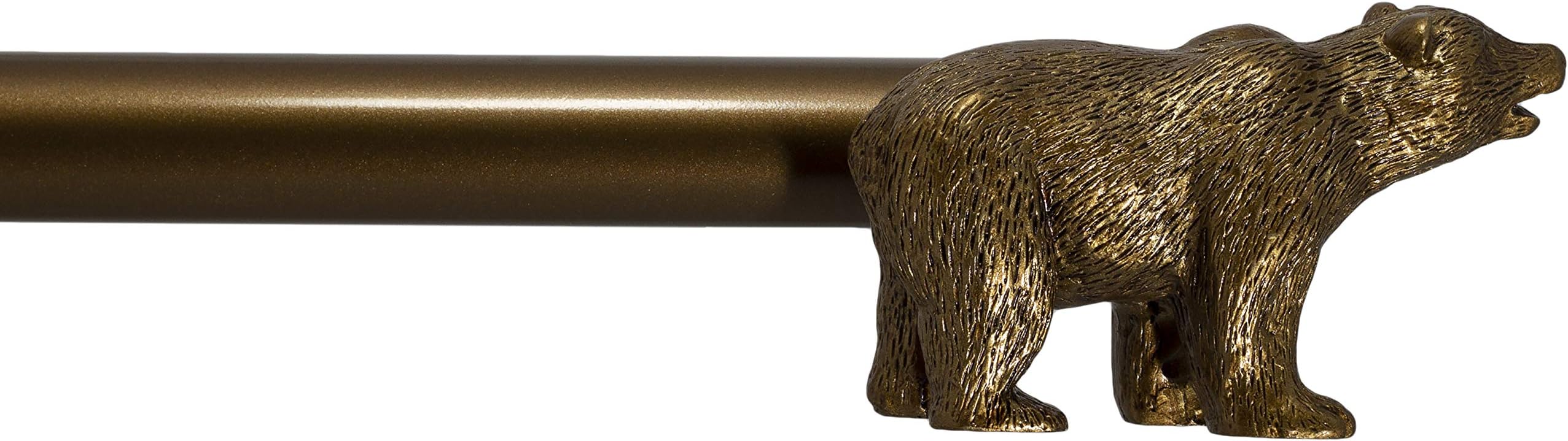 Amazon.com: (Single) Modern Farmhouse Rustic Curtain Rods Distressed ...