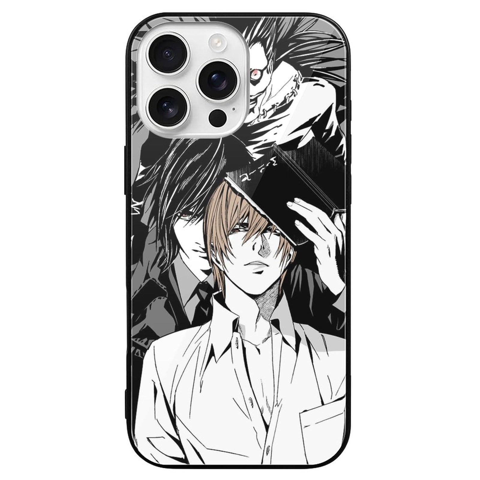 DEATH NOTE/デスノート　コミックスケース Amazon.co.jp: IPhone16 ケース 『DEATH NOTE』デスノート アイフォン
