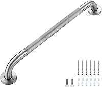 Vista 59 de Barras de agarre para ducha, paquete de 2 asas antideslizantes de ducha de 16 pulgadas para ancianos, barra de seguridad para ducha, barras