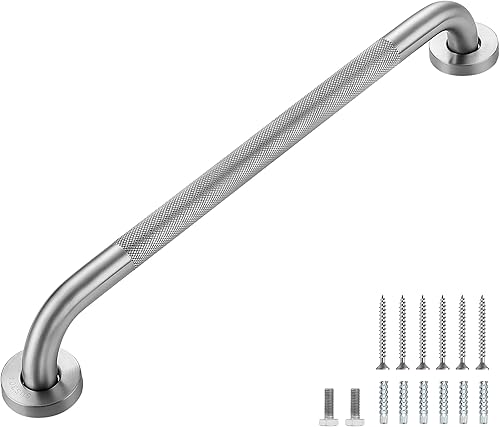 Miniatura 59 de Barras de agarre para ducha, paquete de 2 asas antideslizantes de ducha de 16 pulgadas para ancianos, barra de seguridad para ducha, barras