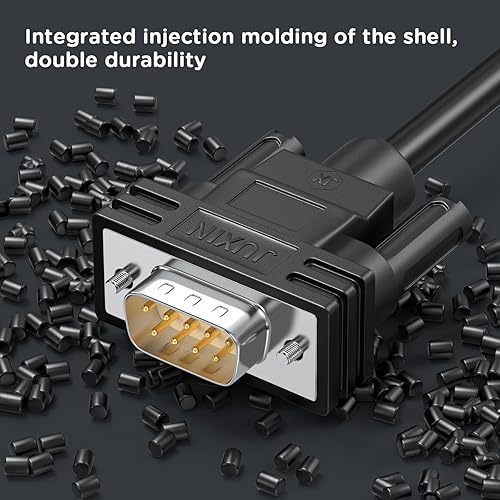 Miniatura 2 de JUXINICE DB9 a cable serial macho de alambre desnudo,D-SUB 9 pin RS232 RS485 Adaptadores serie Placa de desconexión de puerto,DB9 macho a extremo de