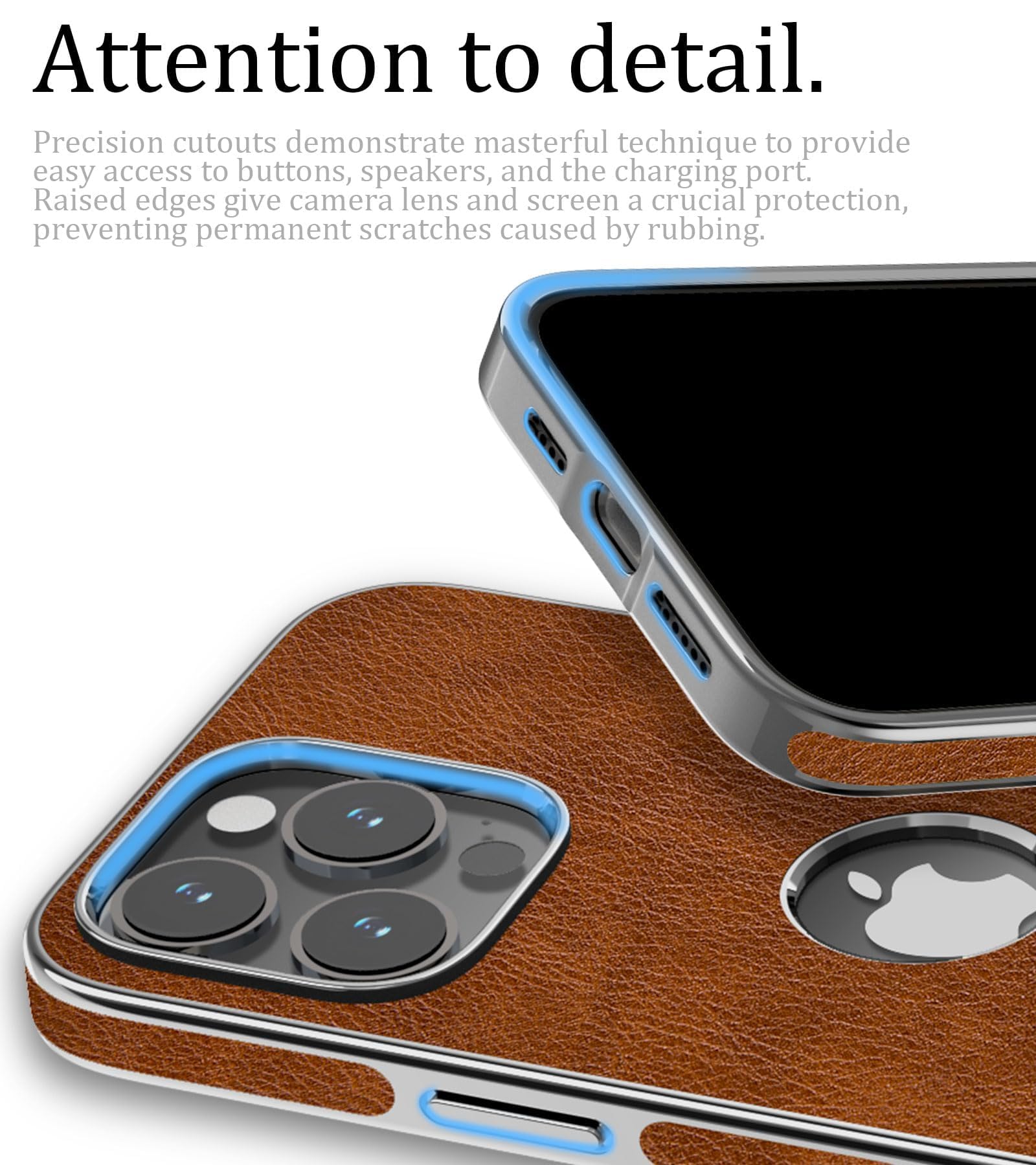 LOHASIC Compatible With MagSafe For IPhone 16 Pro Max Case Leather, Slim Business PU Rugged Non-Slip Grip Shockproof Bumper Full Body Protective Cover Phone Cases For IPhone 16 Pro Max 6.9 - View #5