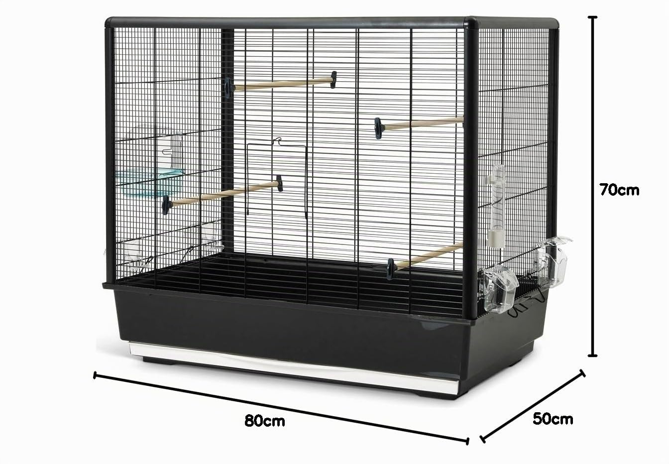 Savic Primo 60 Bird Cage Knock Down, 80 x 50 x 70 cm