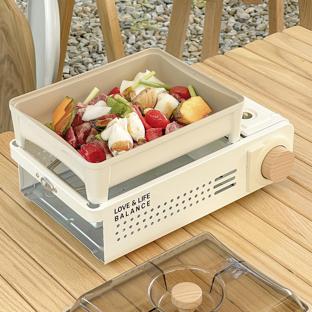 バーベキュー・調理用品 PONY MINI STOVE LOVE & LIFE BALANCE- Pony Mini Stove JG-B300 (Ivory
