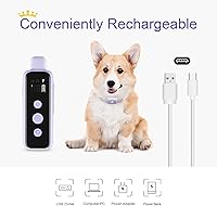 Vista 5 de Bousnic Collar de entrenamiento para perros con descarga eléctrica para 2 perros - (3.6 a 54.4 kg) Collar de entrenamiento para perros impermeable