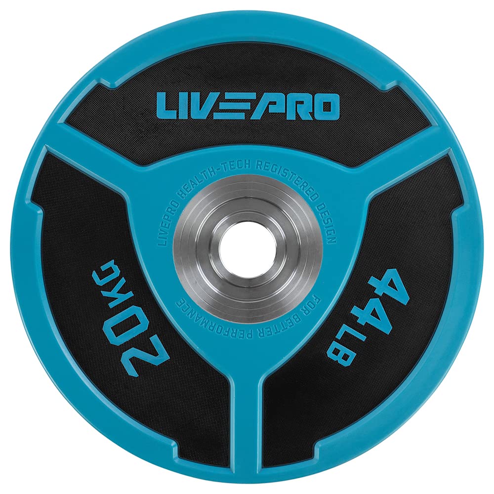 Livepro LP8027 20 Kg CPU Elite Bumper Plaka