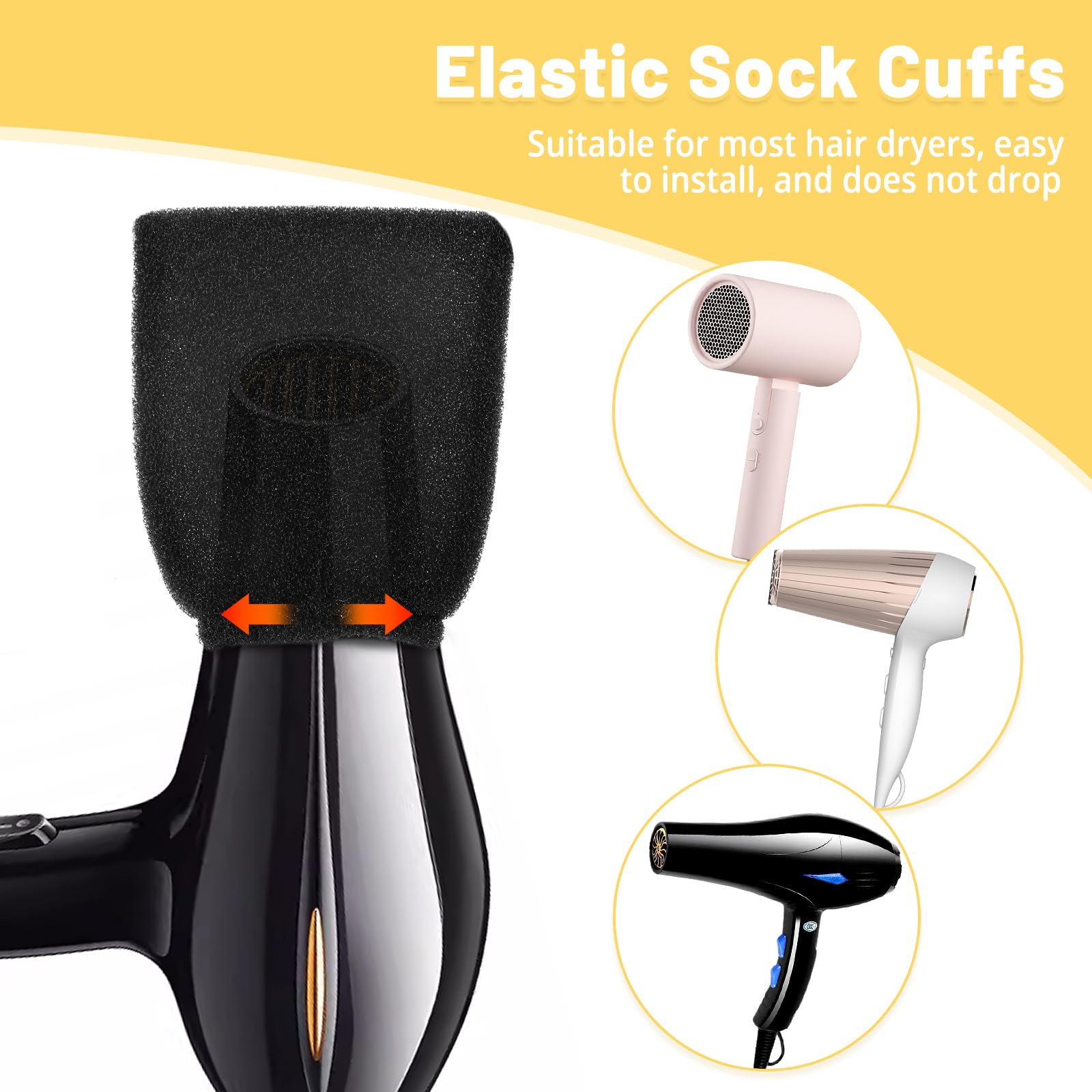 Amazon.co.jp: ヘアドライヤーディフューザー スポンジヘアドライヤー
