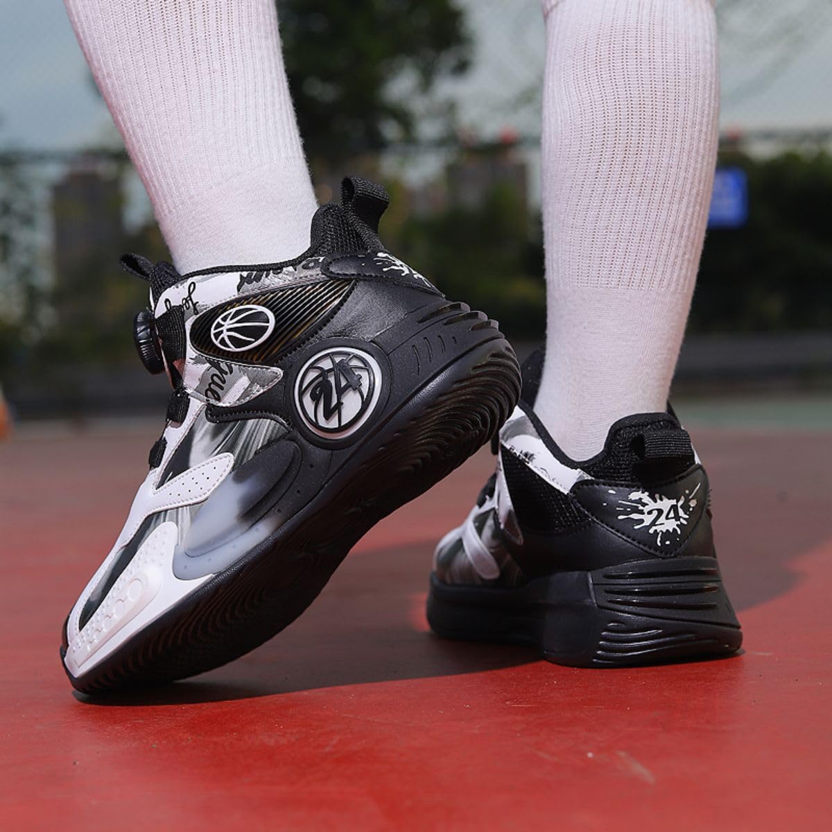 Scarpe da Basket per Bambini Scarpe da Basket per Ragazzi Scarpe da Basket per Ragazze Scarpe Sportive per Bambini Scarpe da Corsa Atletiche