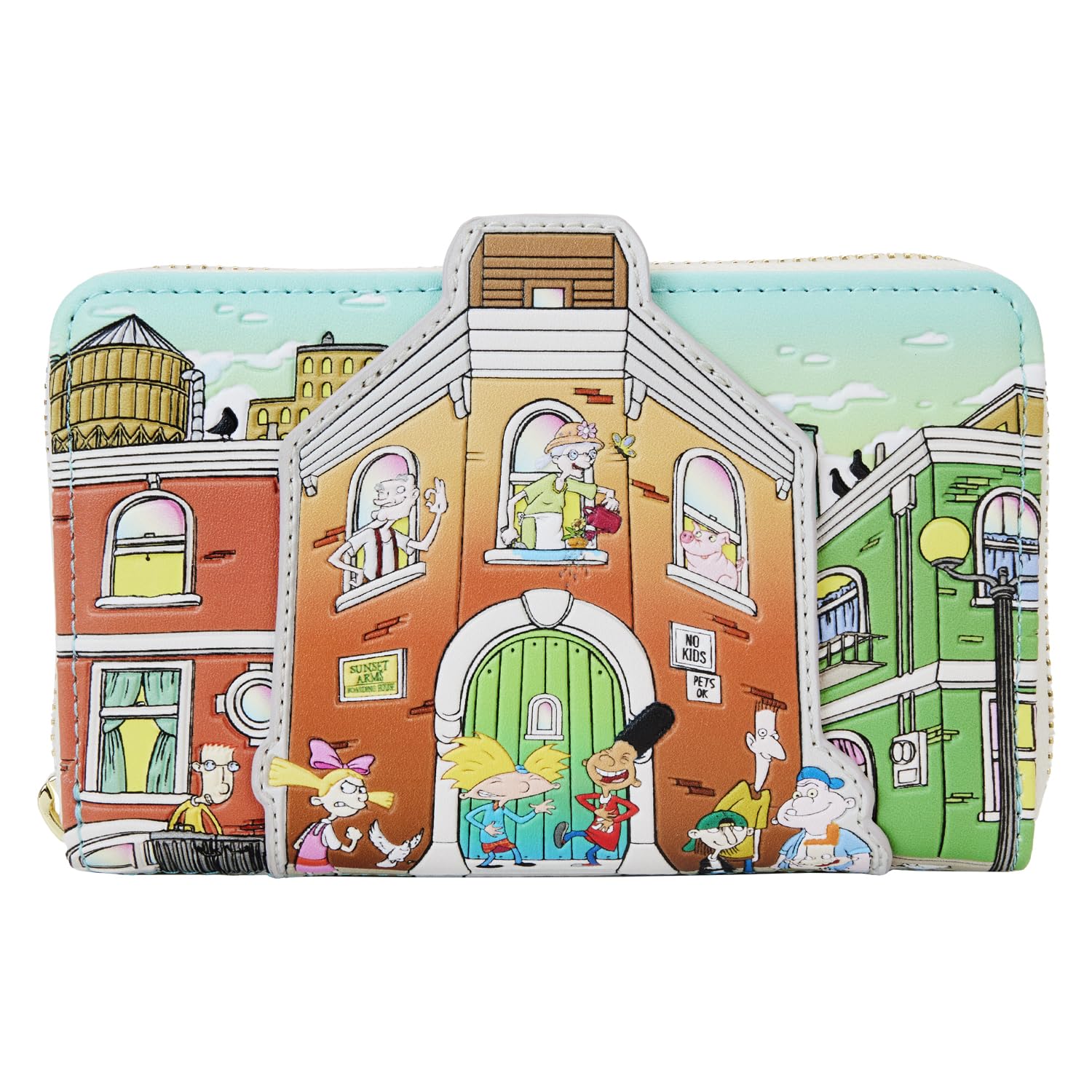 Amazon.com: Nickelodeon Hey Arnold! Sunset Arms Boarding House Zip
