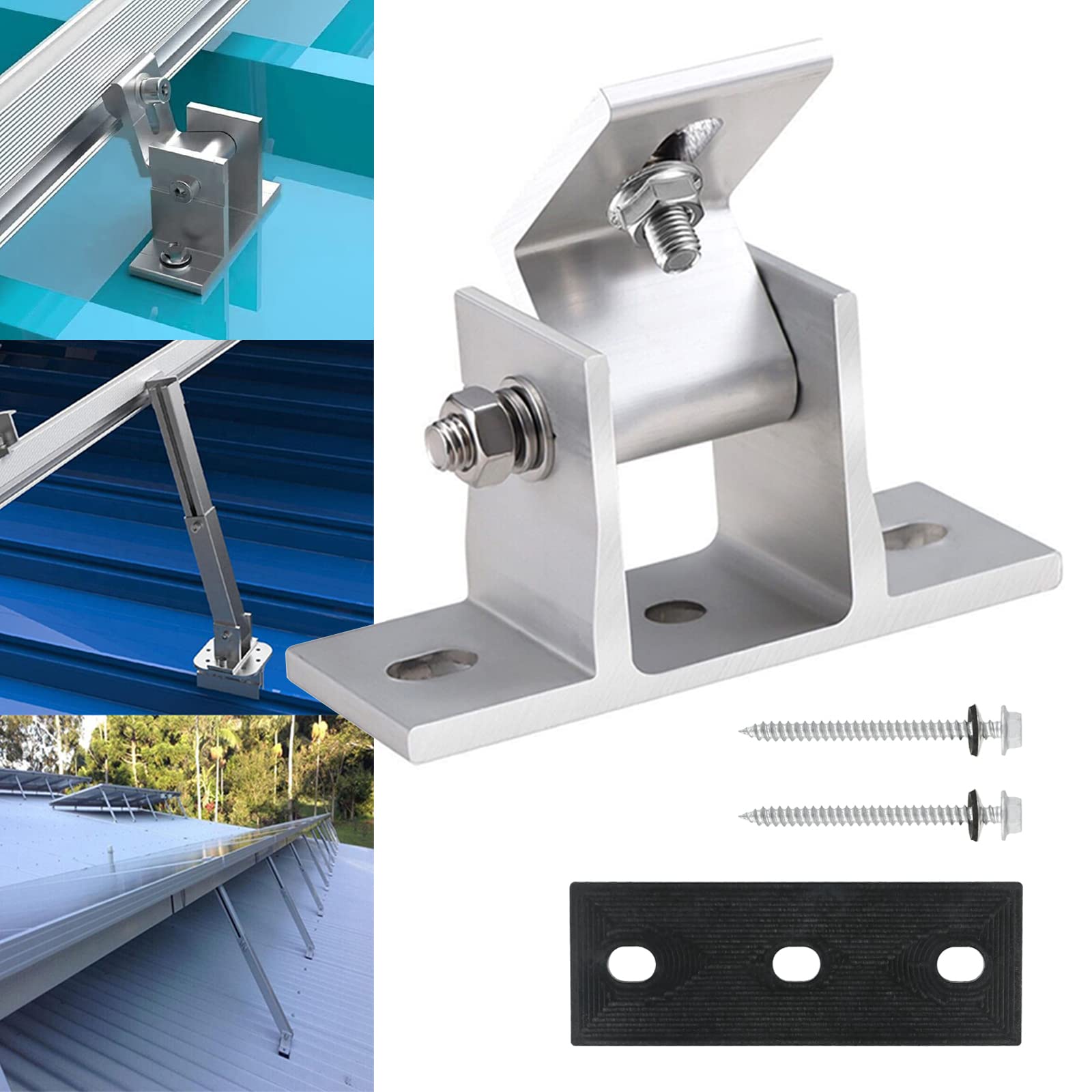 Snapklik.com : Copgge Adjustable Solar Tilt Mount Bracket - Roof Mount ...