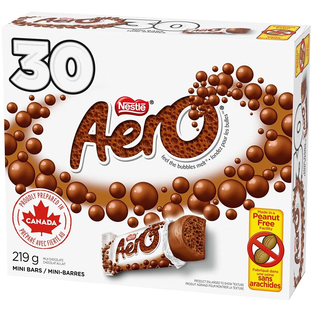 Nestle scAero Aero Halloween Version 30x7.3g Snack Size Bars - Imported From Canada