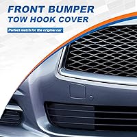 Vista 1 de Tapa de gancho de remolque para parachoques delantero, ojal de remolque para Infiniti Q50 2014 2015 2016 2017 2018 622A1-4GA0A Cubierta de remolque