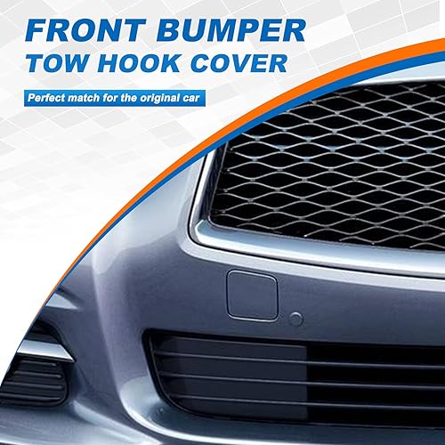 Miniatura 2 de Cubierta de gancho de remolque para parachoques delantero, tapa de remolque para Infiniti Q50 2014 2015 2016 2017 2018 622A1-4GA0A cubierta de