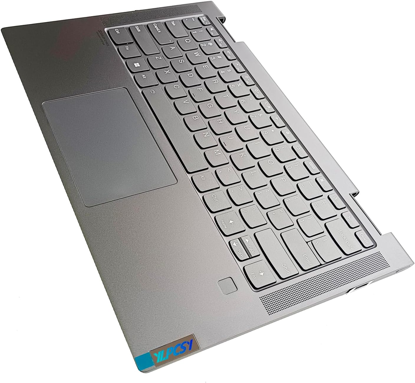 Replacement for Lenovo Yoga 7 14ITL5 7-14ITL5 82BH Laptop Upper Top Cover Case Palmrest Backlit US Keyboard Touchpad Assembly Part 5CB1A16224 Gray