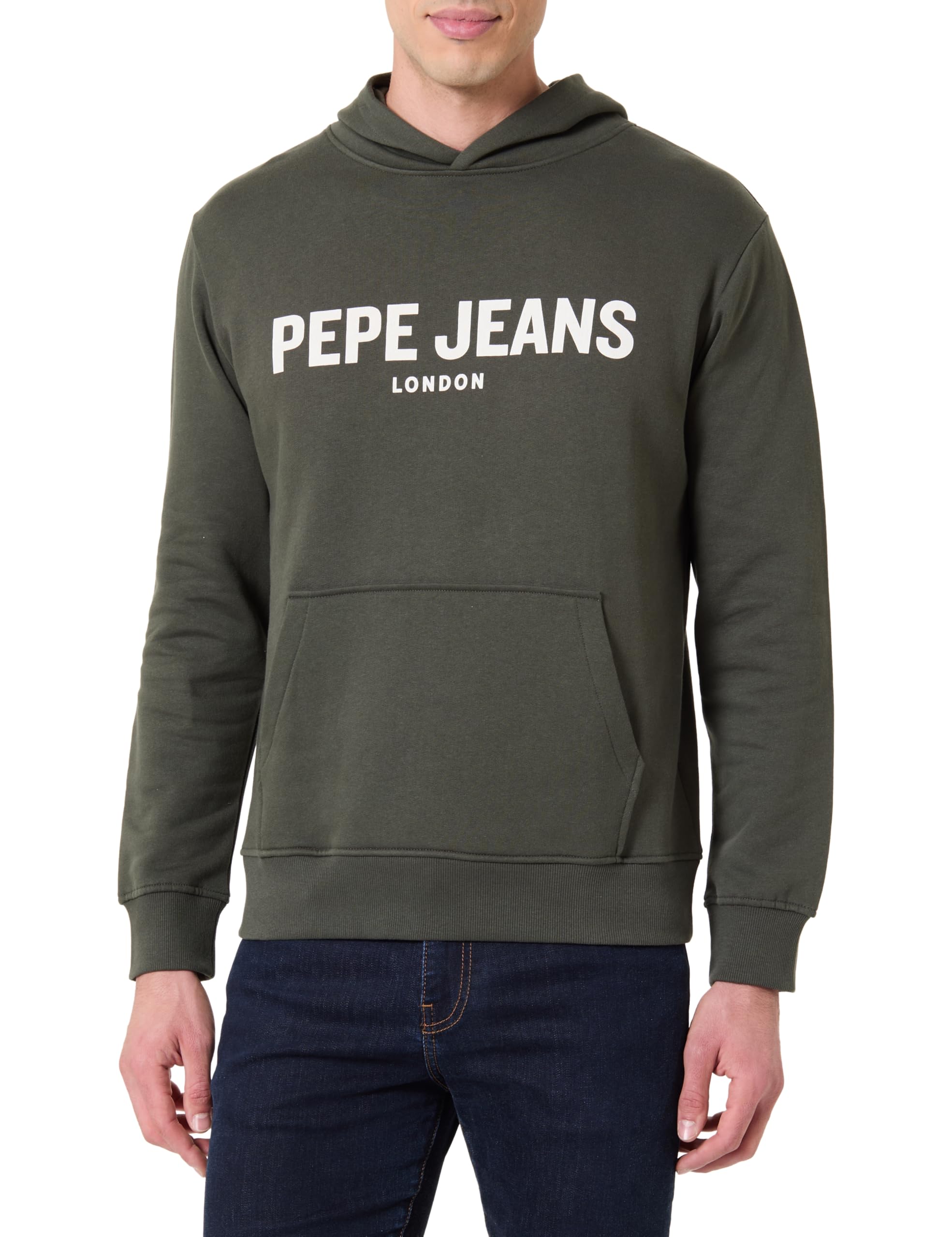 Pepe Jeans M Big Logo Hoodie Sudadera para Hombre