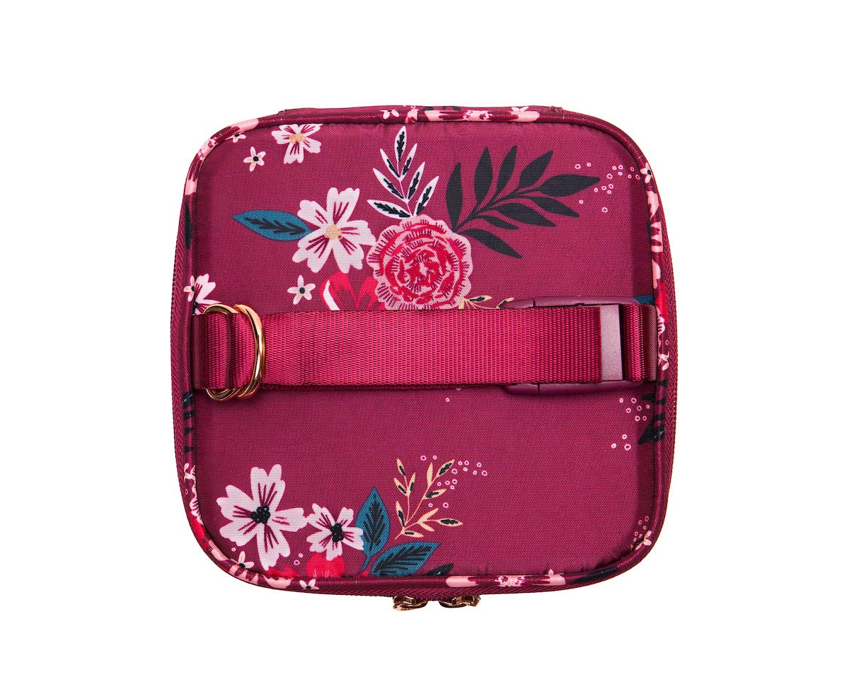 Sarah Wells Cold Gold Sac isotherme pour lait maternel avec bloc de glace (Berry Bloom)