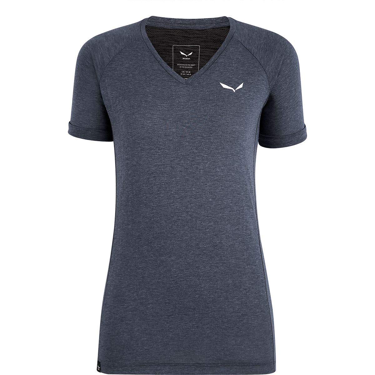 T-Shirt Salewa Puez Mel Dry T-Shirt Randonnée Femme Fini Sensation Humide