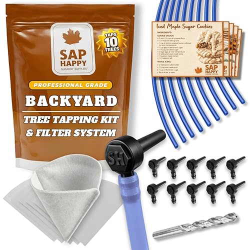 Maple Syrup Tapping Kit - (10) Taps for Maple Trees,