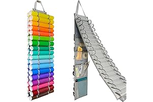 Tunnkit Vinyl Roll Holder - 36 Compartments Vinyl Storage