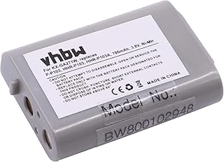 vhbw Ni-MH Battery 700mAh (3.6V) for Panasonic 89-1324-00-00, B-784, CBO103, CPH-490, ER-P507, HHR-P103, HHR-P103A
