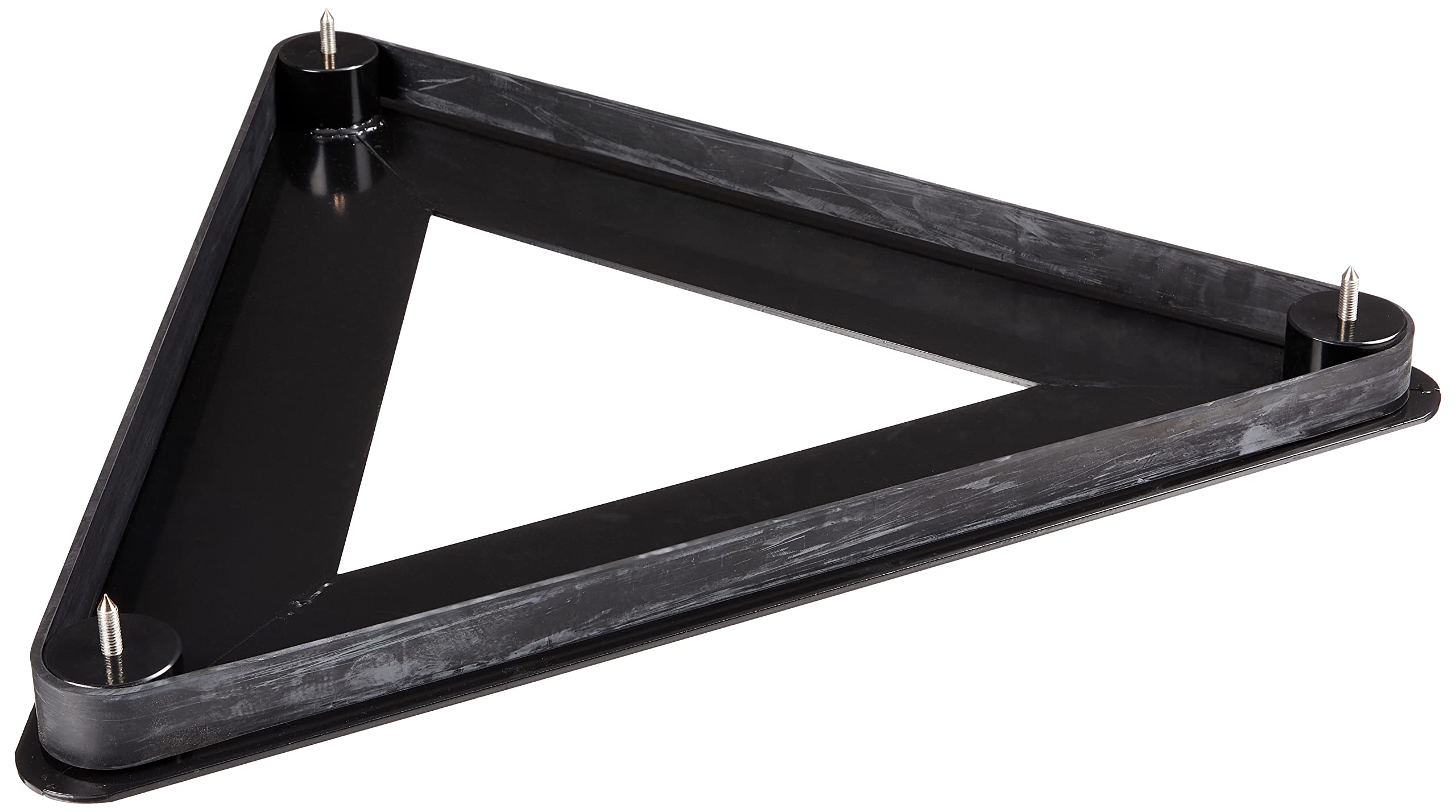 SKLZ Triangolo di Passaggio per Hockey,Struttura in Acciaio Pesante,Migliora Tiri e Passaggi,56 cm per Lato,Adatto per Allenamenti su Ghiaccio,Cemento,Piastrelle,e Pannelli di Tiro - Nero