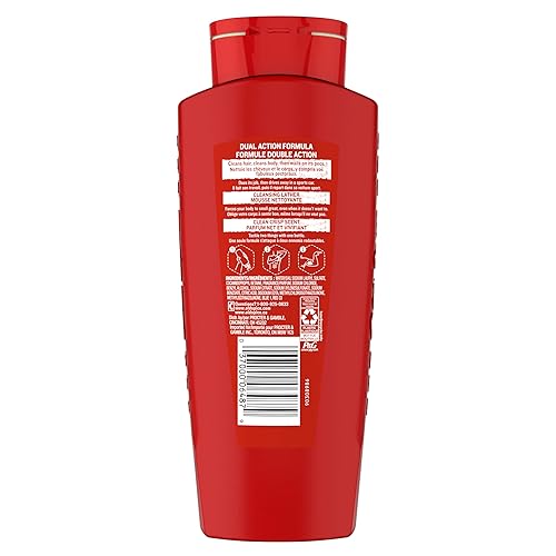 Miniatura 5 de Old Spice Gel de baño y cabello de alta resistencia para hombres, aroma crujiente, 18 onzas líquidas