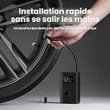 Xiaomi Compresseur d'air électrique portable, 150 PSI Gonfleur de pneu pour voiture, scooter, vélo pneus et balles – Sans fil avec détection numérique de pression - 4