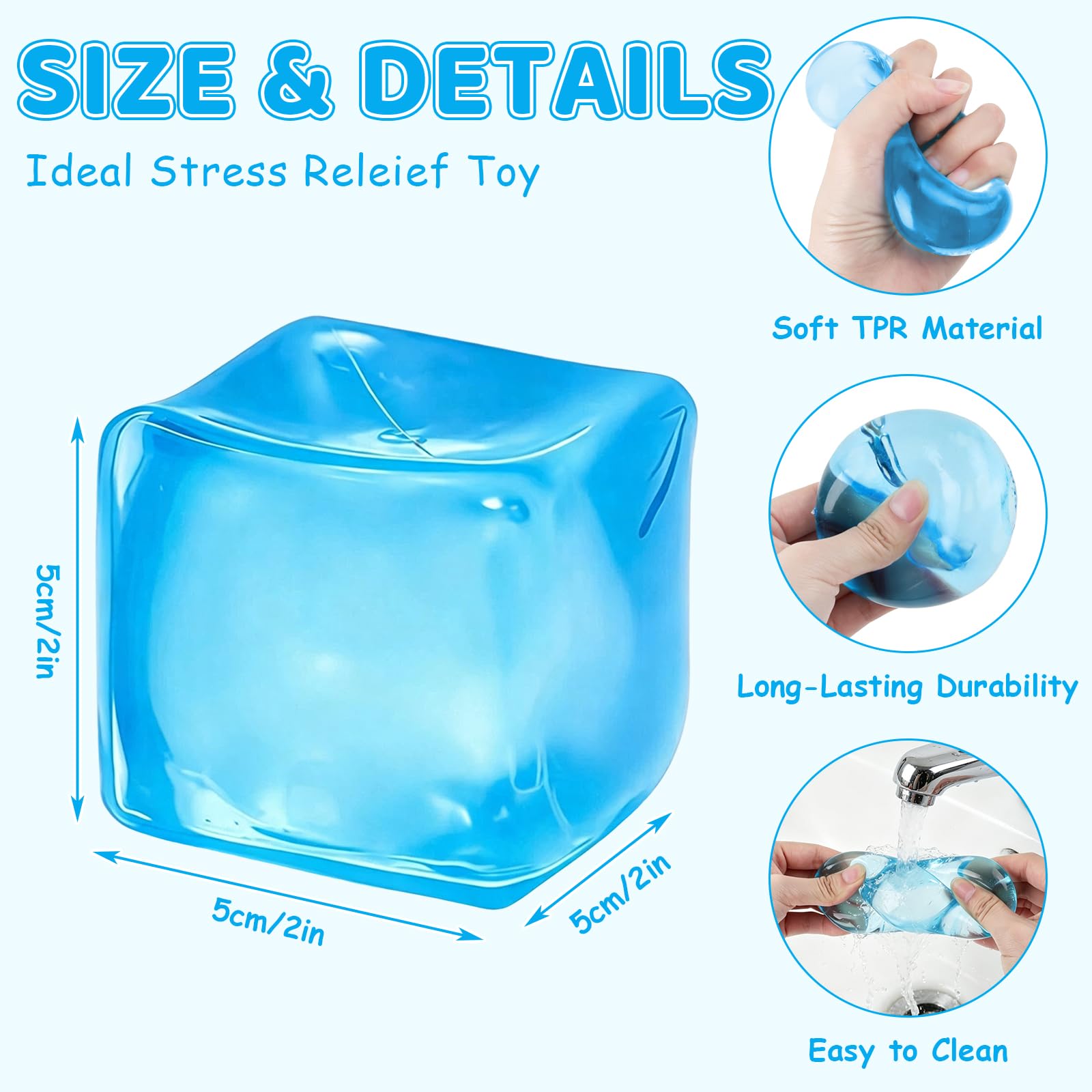 Cube Squishy Fidget Toys, zabawka ściskająca z wymiennymi twarzami psa, piłka antystresowa dla dorosłych i dzieci, redukuje stres i niepokój, zabawka antystresowa, prezent do biura