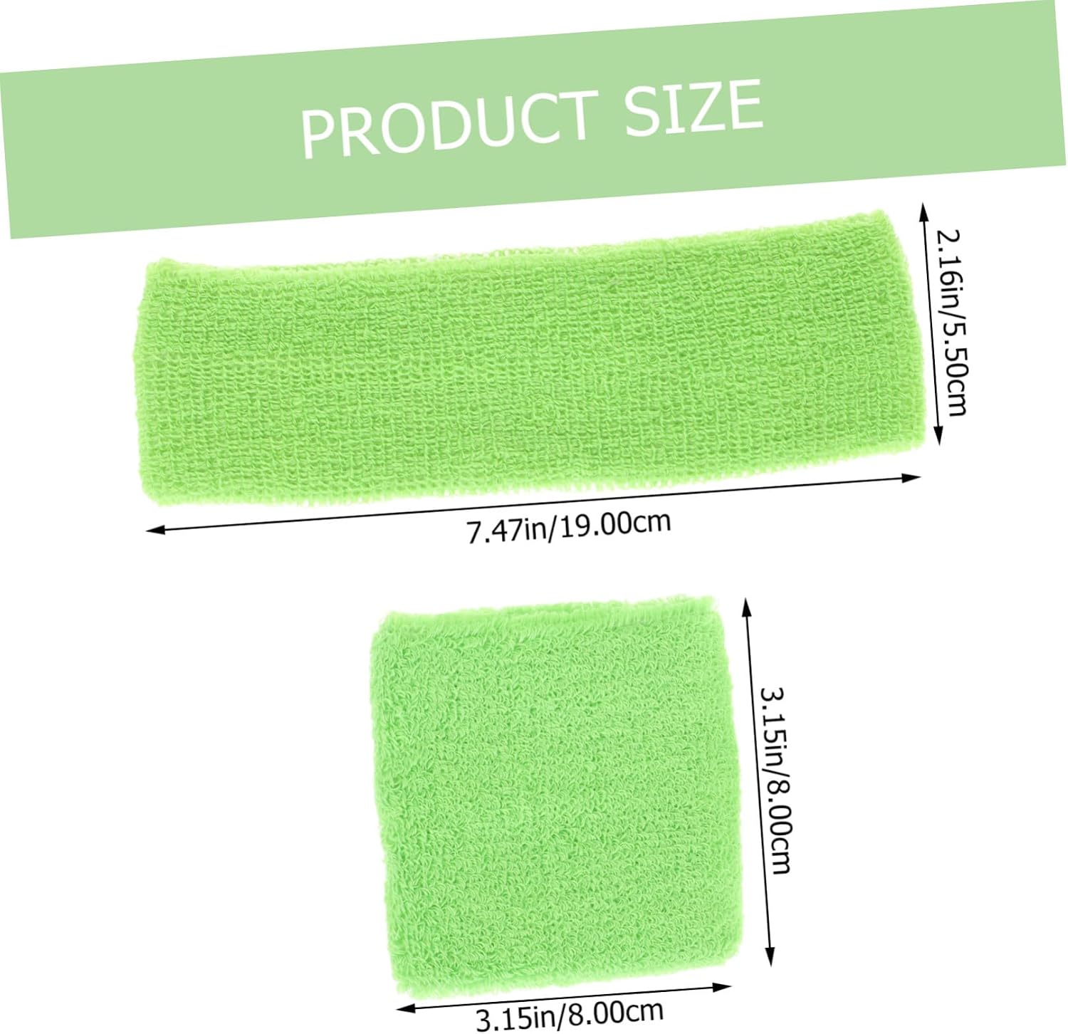 4sets Boy Girl Sweatband Colorful Headbands Wristbands for Boys and Girls and for Sports and Outdoor Activities Comfortable Moisture-Wicking Material