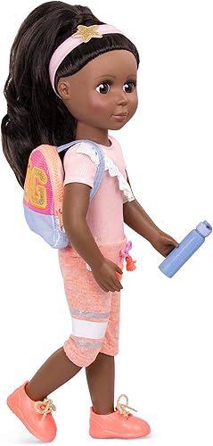 Miniatura 4 de Glitter Girls – Juego de gimnasia con mochila y tapete para muñecas de 14 pulgadas – Juguetes, ropa y accesorios para niños a partir de 3 años