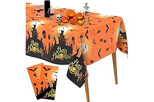 Halloween Tablecloth Rectangle, 54" x 108"