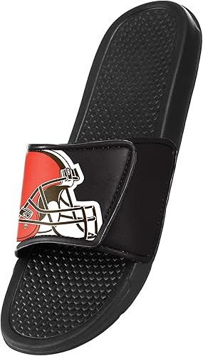 Miniatura 89 de FOCO mens NFL Team Cropped Big Logo Shower Sport Slide Flip Flop Sandals