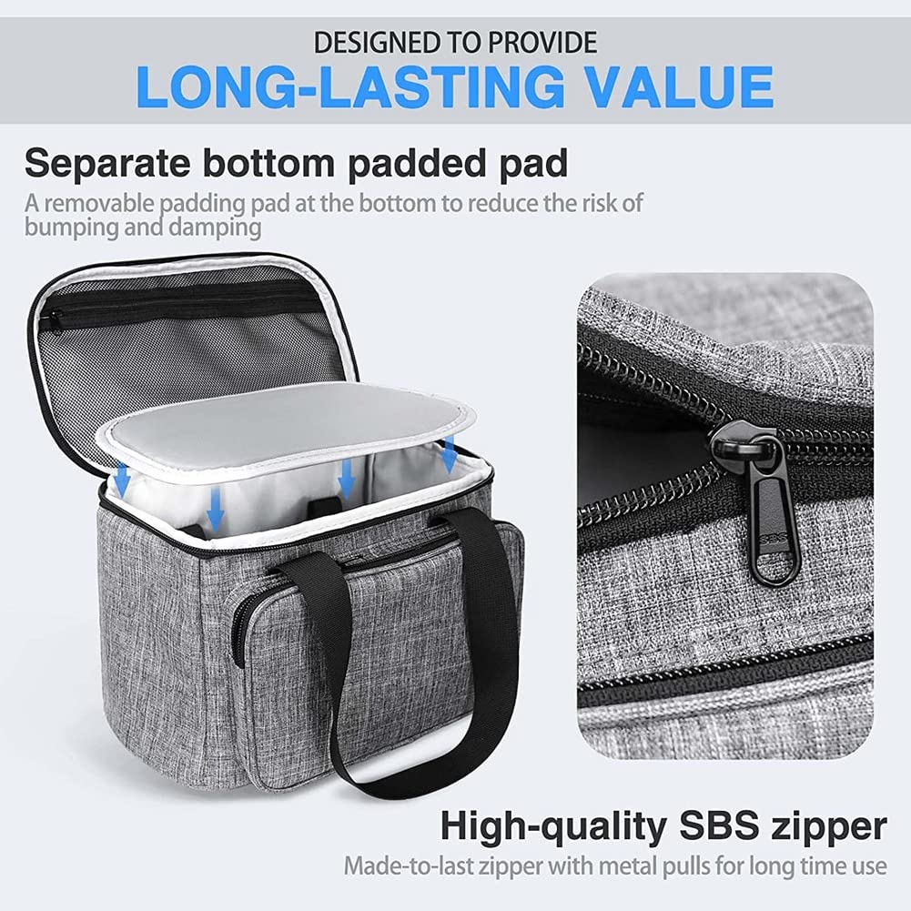 Étui de transport compatible avec presse à tasses, sac fourre-tout de voyage portable pour machine, accessoires