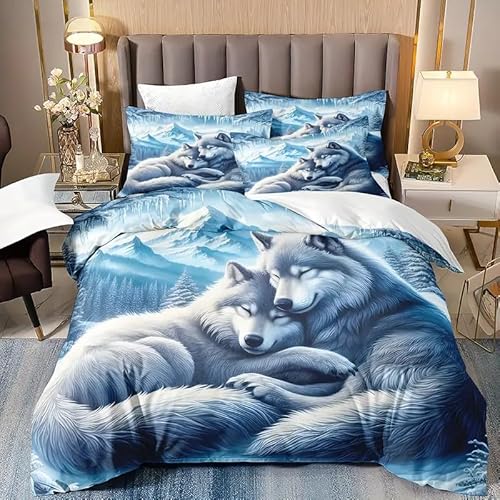 Funda Nordica Cama 90 Lobo Funda Nordica