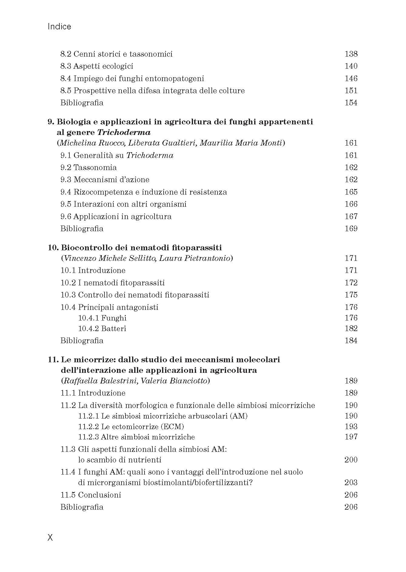 I microrganismi utili in agricoltura