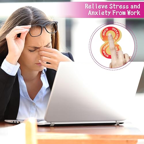 Miniatura 5 de 36 calcomanías calmantes para la ansiedad, 2 tiras sensoriales con textura diferente, calcomanías táctiles ásperas calmantes, tiras de ansiedad