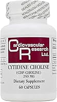 Vista 1 de Cytidine Choline/CDP 250mg 60 Caps - Fórmulas Ecológicas/Investigación Cardiovascular