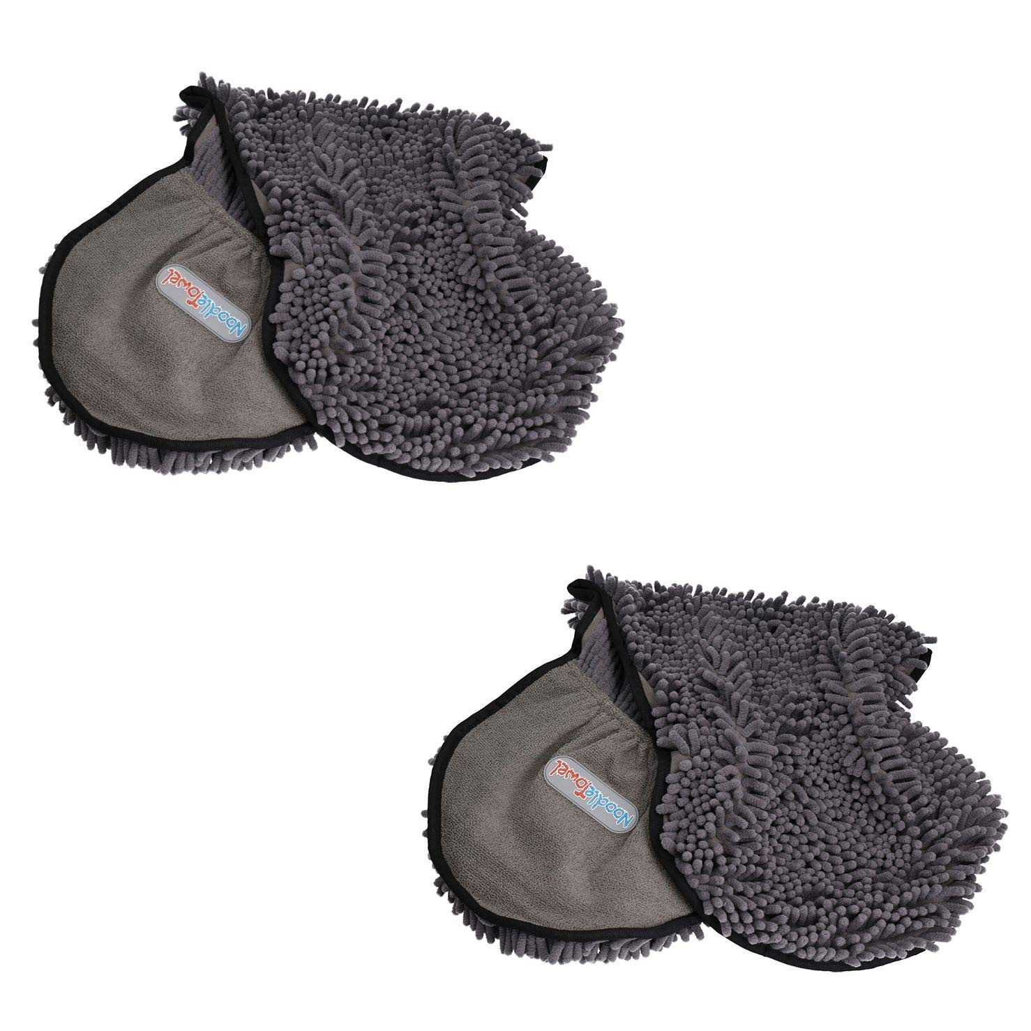 AB Tools Scruffs 2 - Asciugamano super assorbente in microfibra per cani, gatti, animali domestici, asciugatura rapida