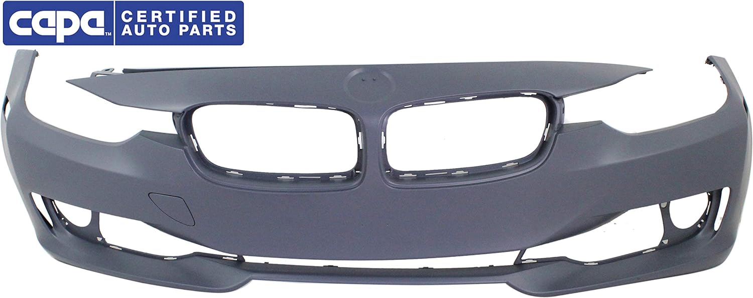 Garage-Pro Front Bumper Cover - 2013-2015 BMW ActiveHybrid 3, 328i, 335i Sedan Compatible, CAPA