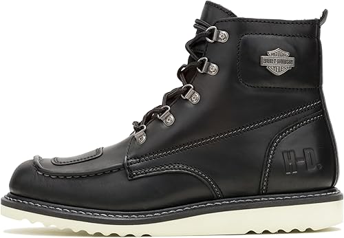 Miniatura 7 de Harley-Davidson Botas Hagerman de motociclista marrón de 5 pulgadas para hombre