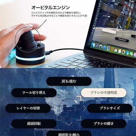 Amazon Co Jp Brain Magic 左手デバイス Orbital2 オービタルツー イラスト 映像 写真 デザイン 音楽編集作業をサポートするミライの左手デバイス パソコン 周辺機器 Amazon Co Jp Brain Magic 左手デバイス Orbital2 オービタルツー イラスト 映像 写真 デザイン 音楽編集作業をサポートするミライの左手デバイス パソコン 周辺機器