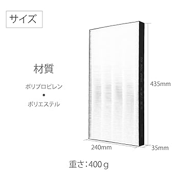 Amazon.co.jp: FZ-E75HF加湿空気清浄機用 集じんフィルター